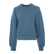 Carhartt Wip Tung Bomullsweatshirt Blue, Dam