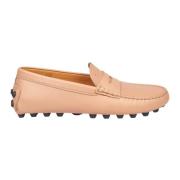 Tod's Rosa Loafer Skor med Gummiknoppar Pink, Dam