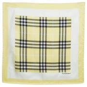 Burberry Vintage Pre-owned Silke sjalar Yellow, Dam