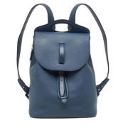 Burberry Vintage Pre-owned Laeder ryggsckar Blue, Herr