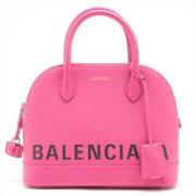 Balenciaga Vintage Pre-owned Laeder handvskor Pink, Dam