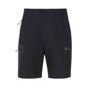 Jack Wolfskin Tekniska antracit shorts med fickor Gray, Herr