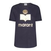 Isabel Marant Étoile Stiliga T-shirts och Polos Blue, Dam