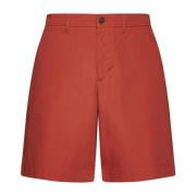 Maison Kitsuné Stiliga Shorts för Män Orange, Herr