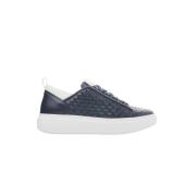 Alexander Smith Blå Vit Wembley Sportig Elegans Sneakers Multicolor, H...