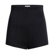 Khaite Denim Shorts Lennman Style Black, Dam