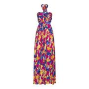 Diane Von Furstenberg Stiliga Klänningar Kollektion Multicolor, Dam