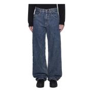 MM6 Maison Margiela Snygga Jeans Blue, Herr