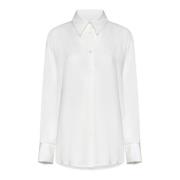 Fabiana Filippi Vit pärldekorerad skjorta White, Dam