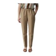 Aspesi Casual Bomullbyxor Beige, Dam