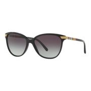 Burberry Black/Grey Shaded Sunglasses Regent Collection Black, Dam