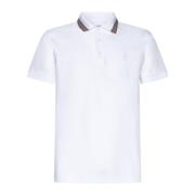 Burberry Vita T-shirts och Polos White, Herr