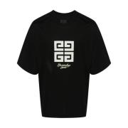 Givenchy Svarta T-shirts och Polos med 4G Logo Black, Herr