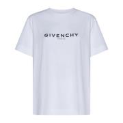 Givenchy Vita T-shirts och Polos White, Dam