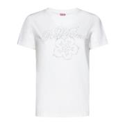 Kenzo Beige T-shirts och Polos White, Dam