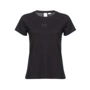 Pinko Svarta T-shirts och Polos Black, Dam
