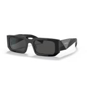 Prada Rektangulära solglasögon med UV-skydd Black, Unisex