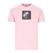 Stone Island T-Shirts Pink, Herr