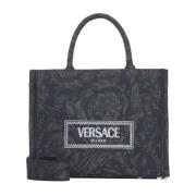 Versace Snygg Väskor Kollektion Black, Dam