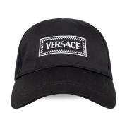 Versace Baseball Cap Black, Herr
