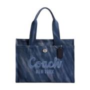 Coach Stilfull Cargo Toteväska Blue, Dam