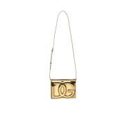 Dolce & Gabbana Stiliga Väskor med DG Logo Yellow, Dam