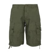 Blauer Cargo Grön Bomullsshorts Green, Herr