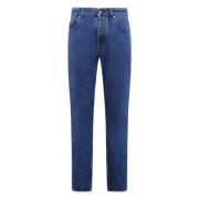 Palm Angels Slim-fit Jeans Blue, Herr