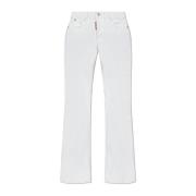 Dsquared2 Flare jeans White, Dam