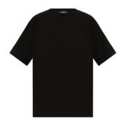 Dsquared2 T-shirt med logotyp Black, Herr