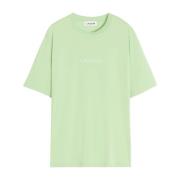 Lanvin Broderad Mandel Tee-Shirt Green, Herr