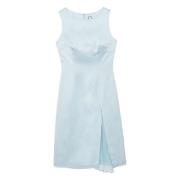 Ines De La Fressange Paris Ginette Dresses Viscose no photo Blue, Dam