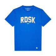 Redskins Tryckt Logotyp T-shirt - Blå Blue, Herr