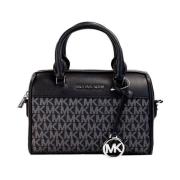 Michael Kors Signature PVC Rese Duffle Crossbody Väska med Korthållare...