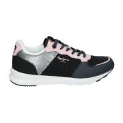 Pepe Jeans Ungdoms Mode Sneakers Black, Dam