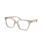 Polo Ralph Lauren Stiliga Glasögon Ra7158U i Färg 6117 Beige, Dam