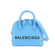 Balenciaga Vintage Pre-owned Laeder balenciaga-vskor Blue, Dam