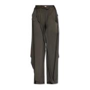 Diesel Sweatpants P-Ovedel-P1 Gray, Dam