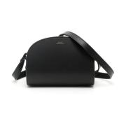 A.p.c. Mini Crossbody Väska med Dragkedja Black, Dam