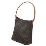 Louis Vuitton Vintage Pre-owned Canvas louis-vuitton-vskor Brown, Dam