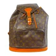 Louis Vuitton Vintage Pre-owned Canvas ryggsckar Brown, Dam