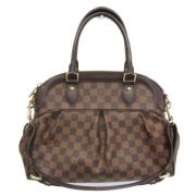 Louis Vuitton Vintage Pre-owned Canvas louis-vuitton-vskor Brown, Dam