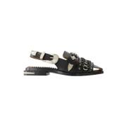 Toga Pulla Laeder sandaler Black, Dam