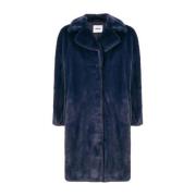 Stand Studio Oversized Cocoon Coat Blue, Dam