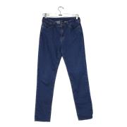 Armani Pre-owned Pre-owned Bomull jeans Blue, Dam