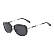 Calvin Klein Ckj18700S-001 Solglasögon Svart/Silver Black, Dam