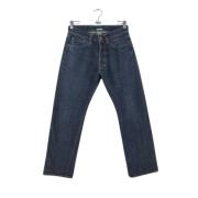 Prada Vintage Pre-owned Bomull jeans Blue, Herr