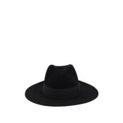 Yves Saint Laurent Vintage Pre-owned Tyg hattar-och-kepsar Black, Dam