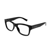 Saint Laurent Svart Ram Solglasögon SL 677 Black, Dam