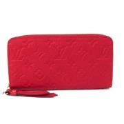 Louis Vuitton Vintage Pre-owned Laeder plnbcker Red, Dam